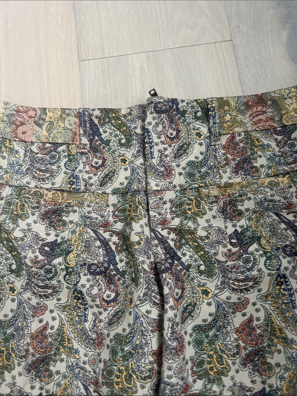 Free People Paisley Boot-Cut Pants - Multicolor - Picture 4 of 5